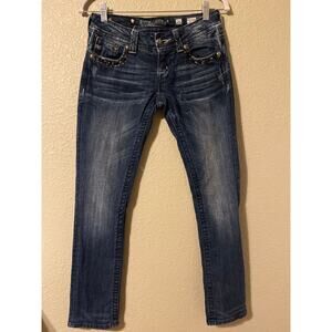 Miss me women’s jeans, straight number JE5002T66R size 26
